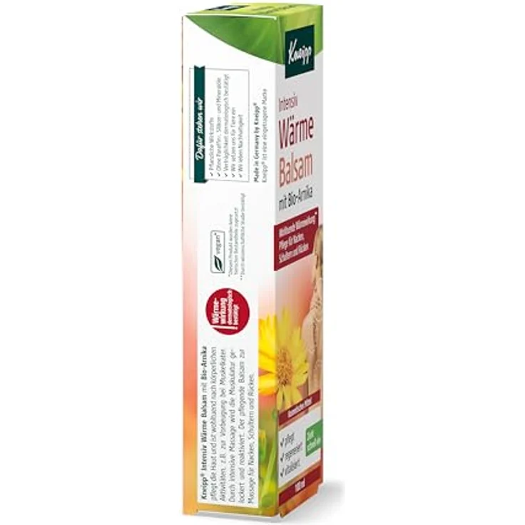 Kneipp Wärmebalsam mit Arnika - wohltuend nach körperlichen Aktivitäten - Wärmewirkung dermatologisch bestätigt - für Nacken, Schultern und Rücken - 100ml – Bild 3