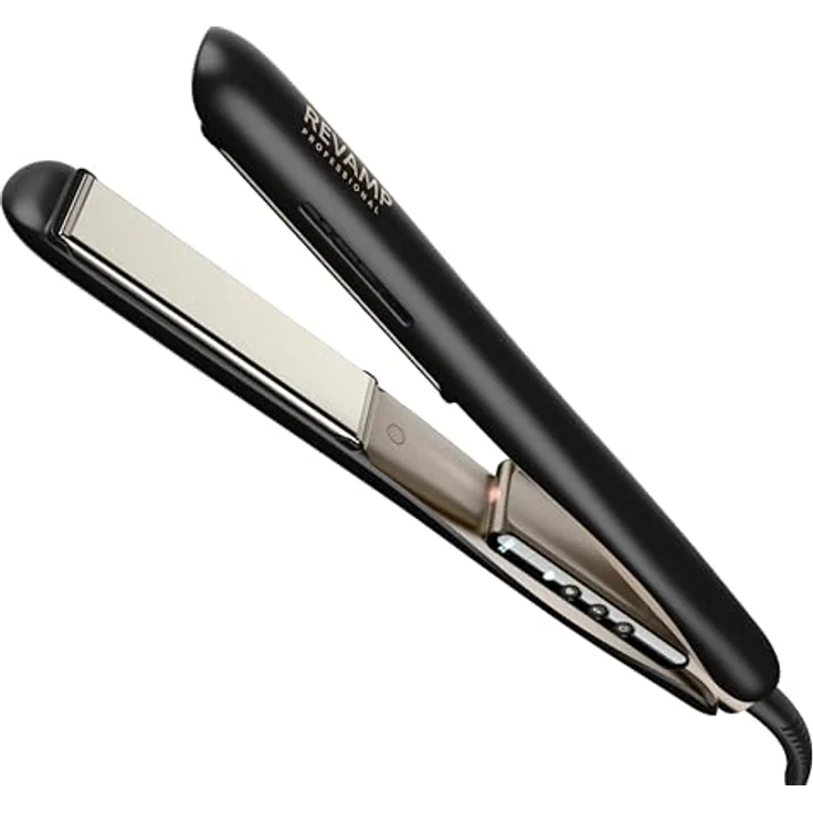 Revamp Professional Enigma Tri-Care Straightener ST-2900-EU, Haarglätter mit flexiblen Infrarot-Keramikplatten und ionisierendem Pflegesystem, Unisex, 1 ct, 130 - 235 °C – Bild 7
