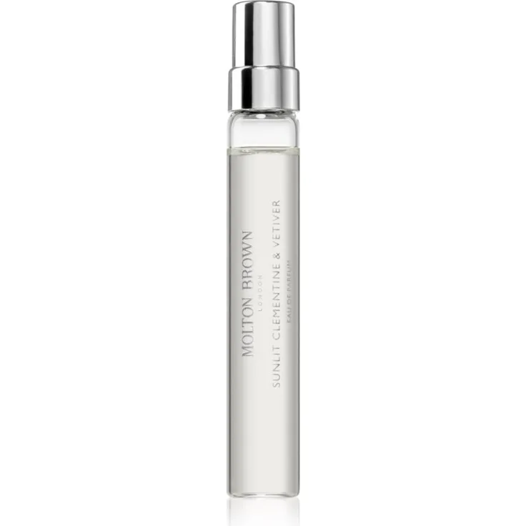 Molton Brown Sunlit Clementine & Vetiver EDP, Unisex Eau de Parfum 7.5 ml, erfrischender Zitrusduft mit holzigen Noten