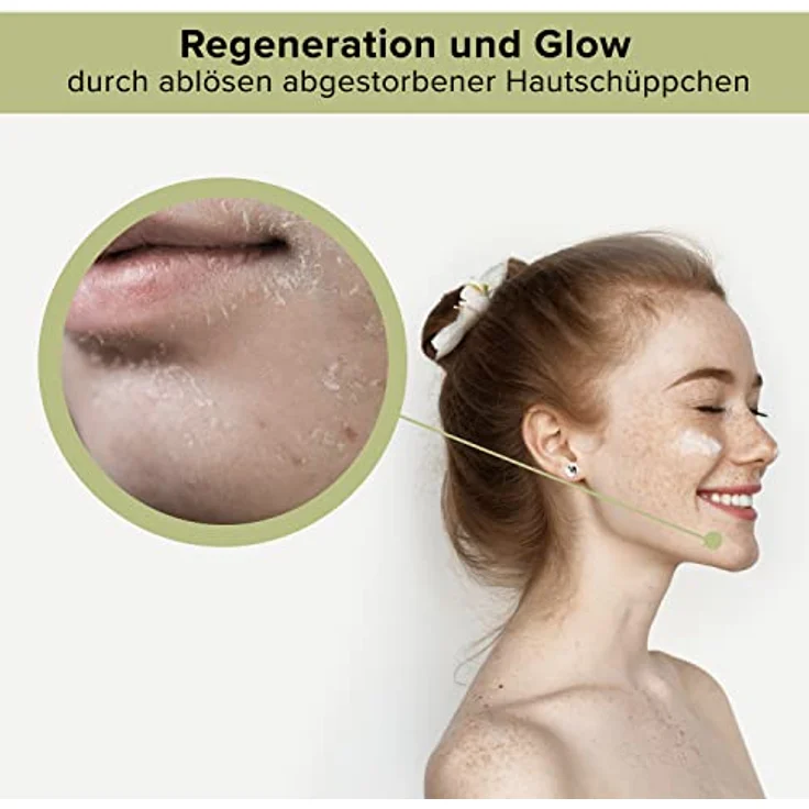 RAU Cosmetics AHA + 2% BHA Fruchtsäurepeeling Fruit Acid Peeling 100 ml - Skincare Peeling gegen Mitesser, Unreine, Reife Trockene Haut & bei Neurodermitis - Mandelsäure, Salicylsäure & Lactobionsäure – Bild 2