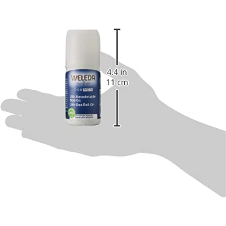 Weleda For Men Deo Roll-on, 50 ml, ohne Aluminiumsalze, 24 Stunden Wirksamkeit, raffinierter, frischer Duft – Bild 5