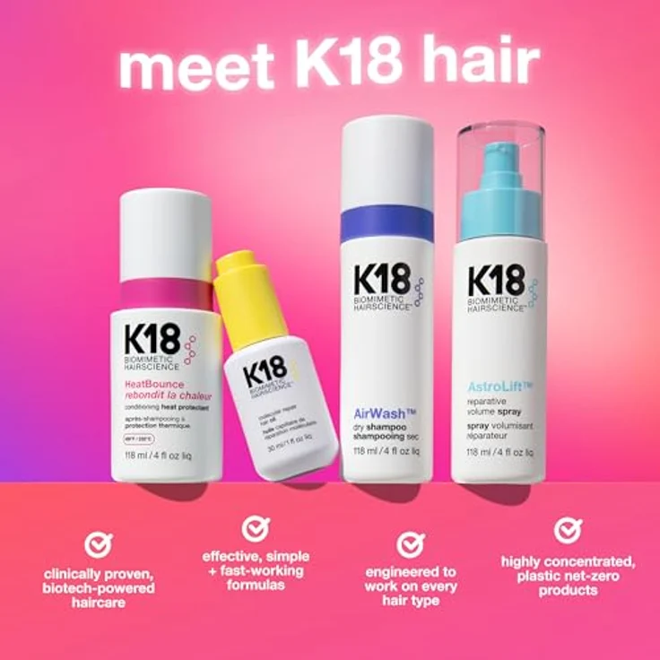 K18 Conditioner Heatbounce, 118 ml - Haarpflege mit Hitzeschutz und Intensivwirkung – Bild 5
