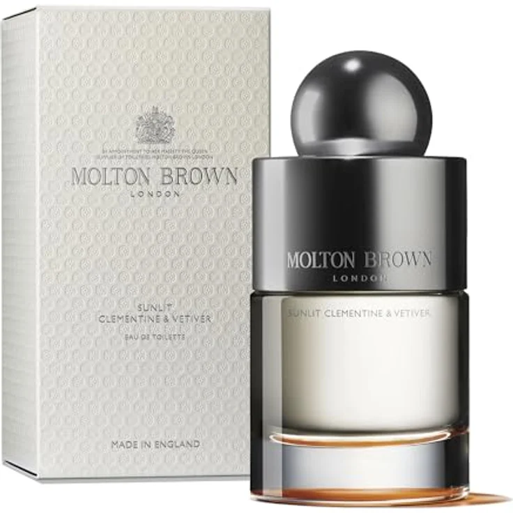 Molton Brown Sunlit Clementine und Vetiver Eau de Toilette 100 ml- Belebende Zitrusnoten mit nachhaltig gewonnenem Vetiver aus Madagaskar – Bild 2