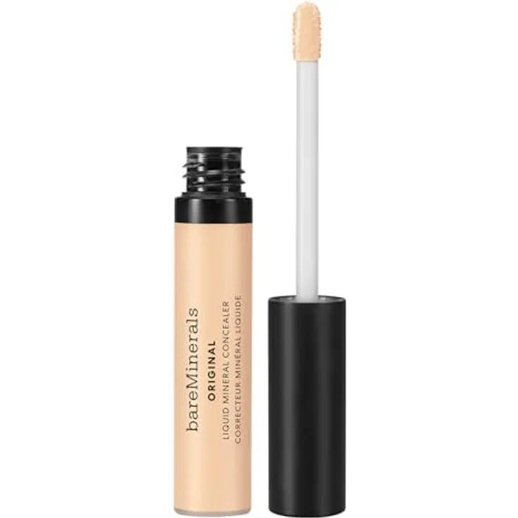 bareMinerals Original Liquid Mineral Concealer, leichter Crem Concealer mit feuchtigkeitsspendender Formel, 6 ml