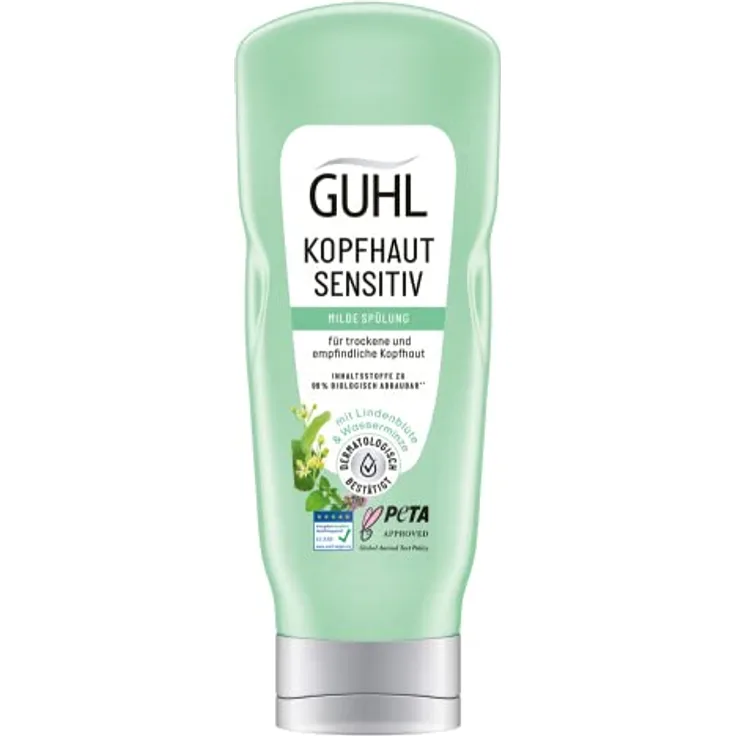 Guhl Kopfhaut Sensitiv Milde Spülung - Inhalt: 200 ml - Haartyp: sensible Kopfhaut, normal