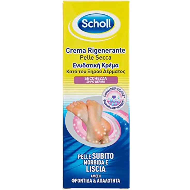 Scholl – Creme regenerierend, trockene Haut – 60 ml