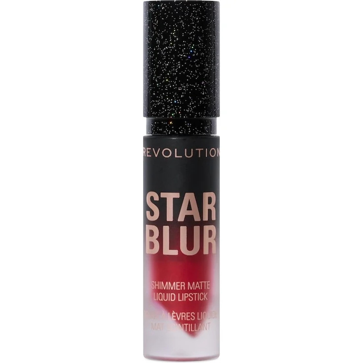 Revolution Star Blur Shimmer Matte Liquid Lip Midnight Eclipse, 3,5 ml - Flüssiger Lippenstift mit mattem Finish und Glitzer-Effekt