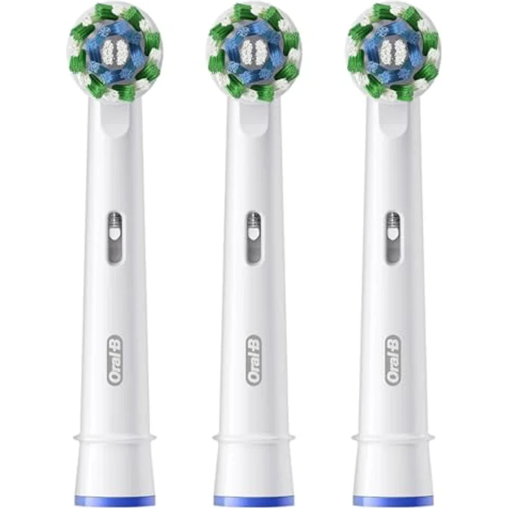 Oral-B Pro CrossAction Zahnbürstenkopf, 2200 Borsten für effektive Plaque-Entfernung, 3er Pack – Bild 3
