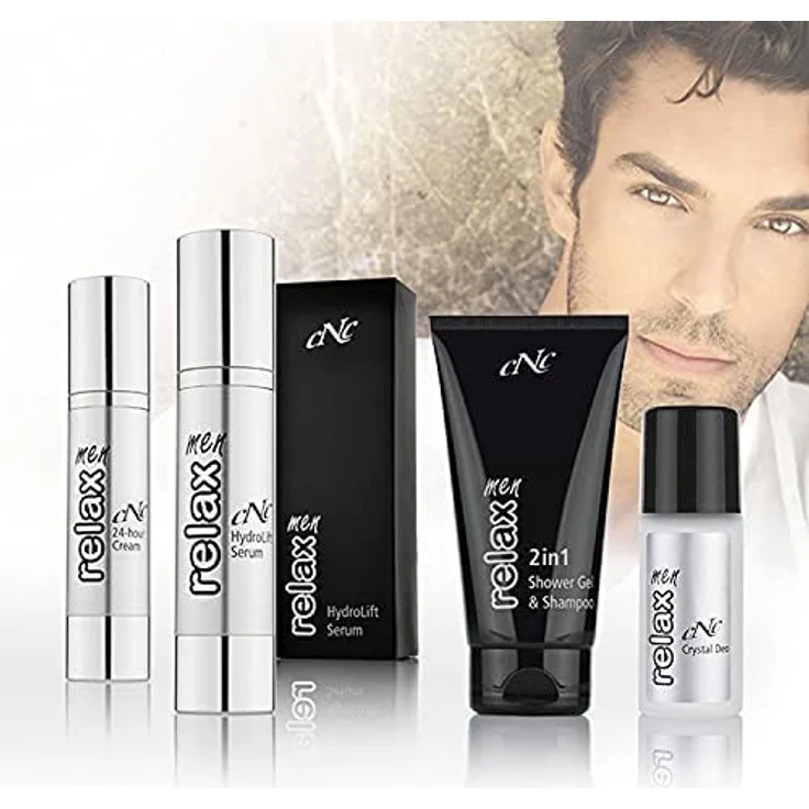 CNC cosmetic Crystal Deo Roll-On men relax ohne Parfüm- und Farbstoffe Aloe Vera Extrakt 50 ml – Bild 4