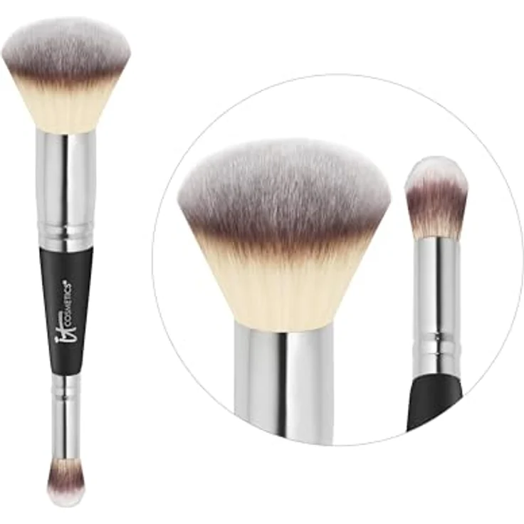 It Cosmetics, Schminkpinsel, Heavenly Luxe Dual Airbrush Concealer Brush, #7 China, Concealer Brush – Bild 3