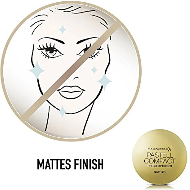 Max Factor Pastell Compact Powder Pastell 4 -Mattierendes Puder Make-Up -Fixierpuder Für Foundation Und Rouge -20 ml – Bild 3