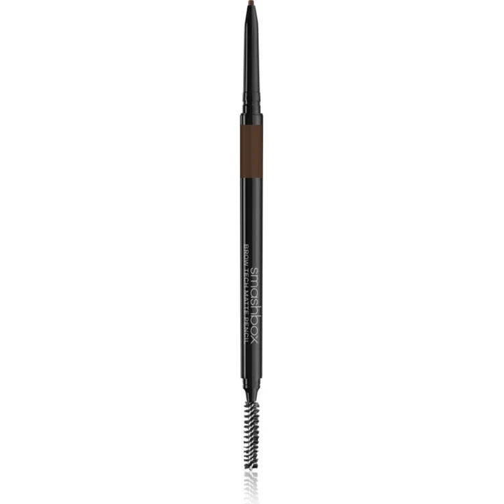Smashbox Brow Tech Matte Pencil, automatischer Augenbrauenstift mit Bürste für Damen, Farbton Brunette, 0.09 g