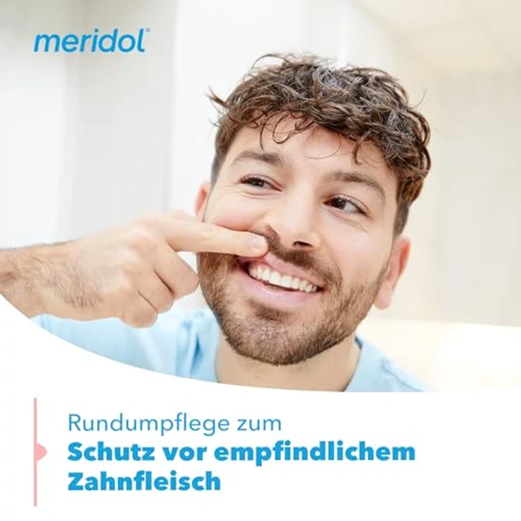 Meridol Rundumpflege Mundspülung, 400ml für umfassende Mundhygiene – Bild 5