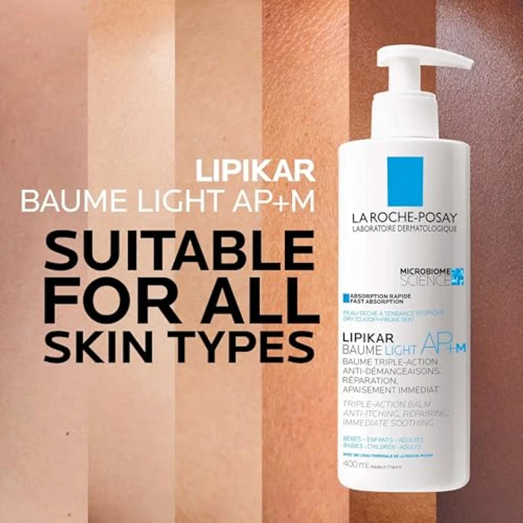 La Roche-Posay Lipikar Baume Light Ap+M Bodylotion 400 ml – Bild 6