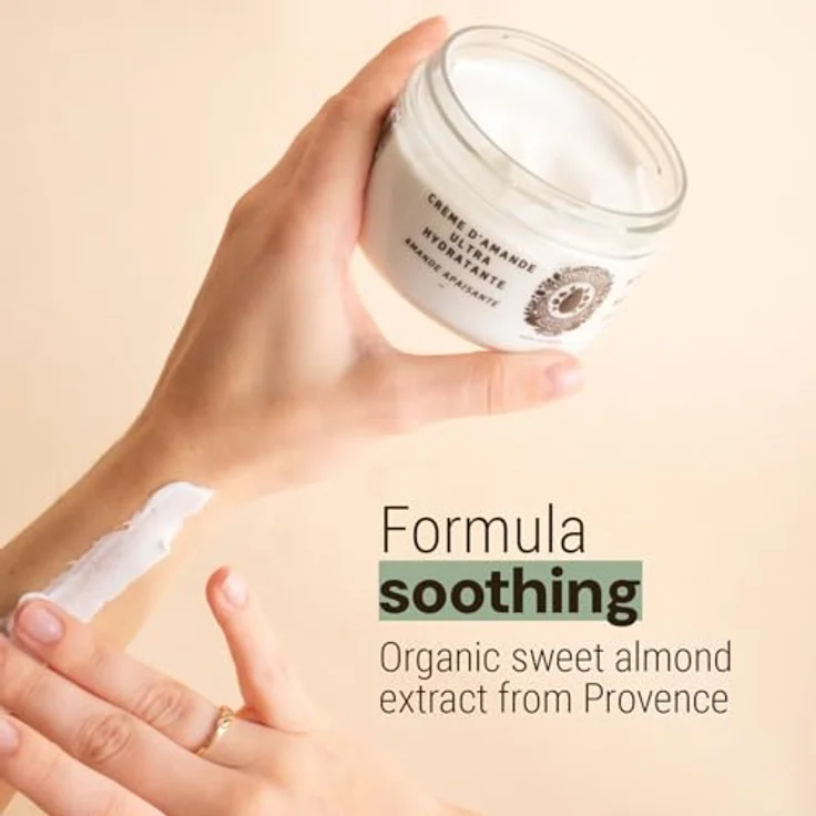Panier des Sens Ultra-Feuchtigkeitsspendende Sheabutter Körpercreme Mandel, 250ml - Für trockene Haut, 99% natürliche Inhaltsstoffe, Made in France – Bild 2