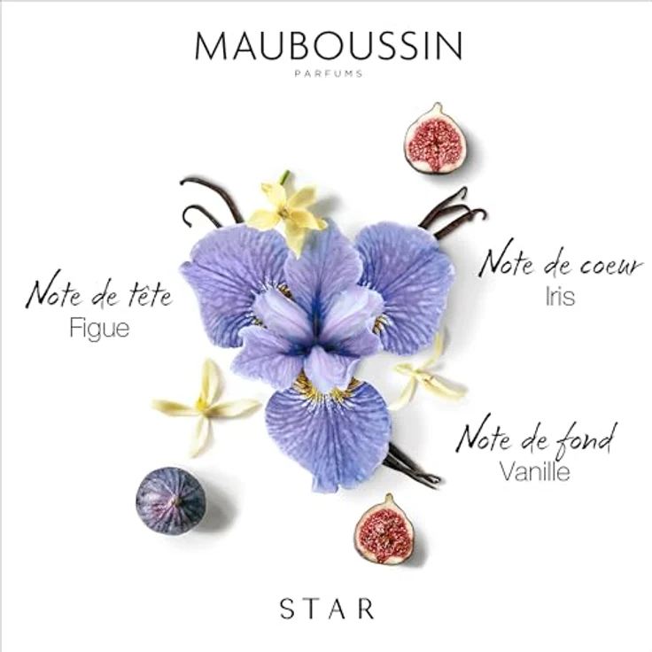 Mauboussin - Star 90 ml – Eau de Parfum Damen – Holzig & Amber - Königsblau & Gold – Bild 4
