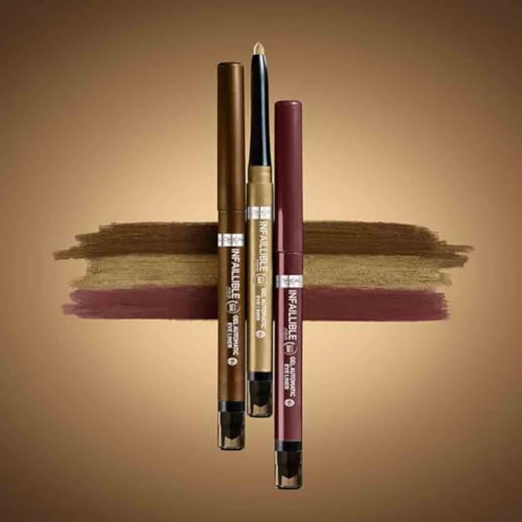 L’Oréal Paris Infaillible Grip 36h Gel Automatic Liner, wasserfester Gel-Stift für die Augen, 13 Bronzed, 5 g – Bild 5