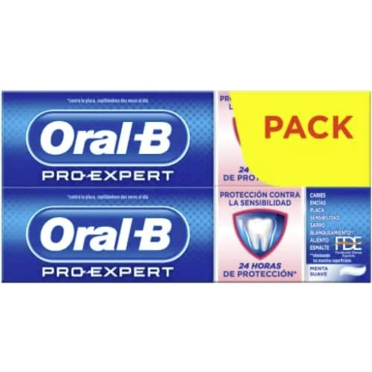 Oral-B Pro-EXPERT Sensibilidad & Blance, Zahnpasta 2 x 75 ml – Bild 2
