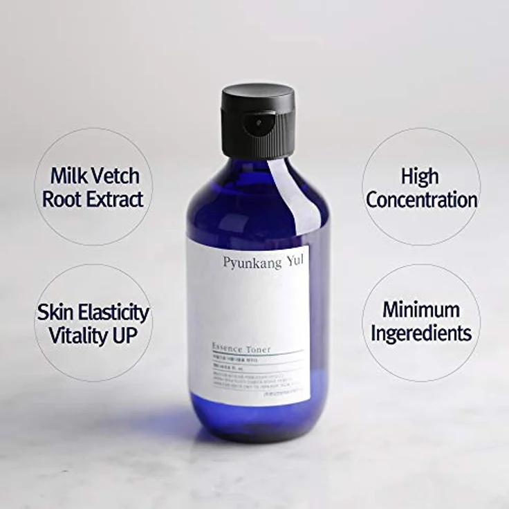 Pyunkang Yul Essence Toner, hochkonzentriertes Essenz-Gesichtswasser für intensive Feuchtigkeitspflege, 7 Inhaltsstoffe, dermatologisch getestet, 100ml – Bild 2