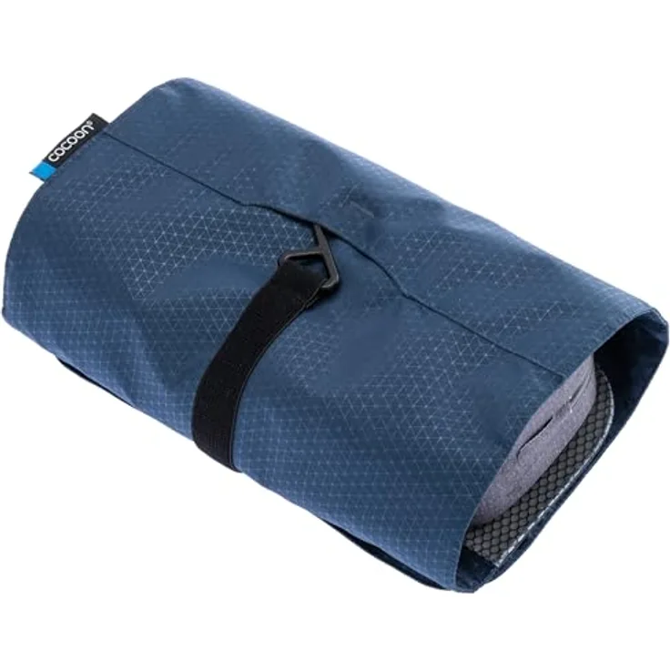 Cocoon Minimalist, Necessaire für Reisen mit herausnehmbarer Plastiktasche, blau