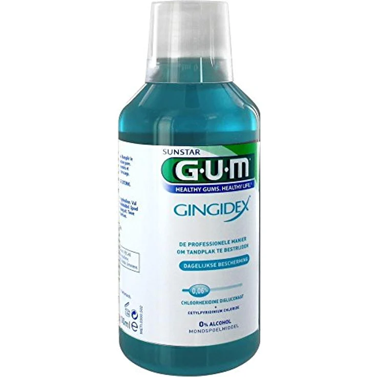 Sunstar Gum Paroex Lösungsmittel Tägliche Vorbeugung 500 ml, für rundum gesunde Zähne – Bild 2