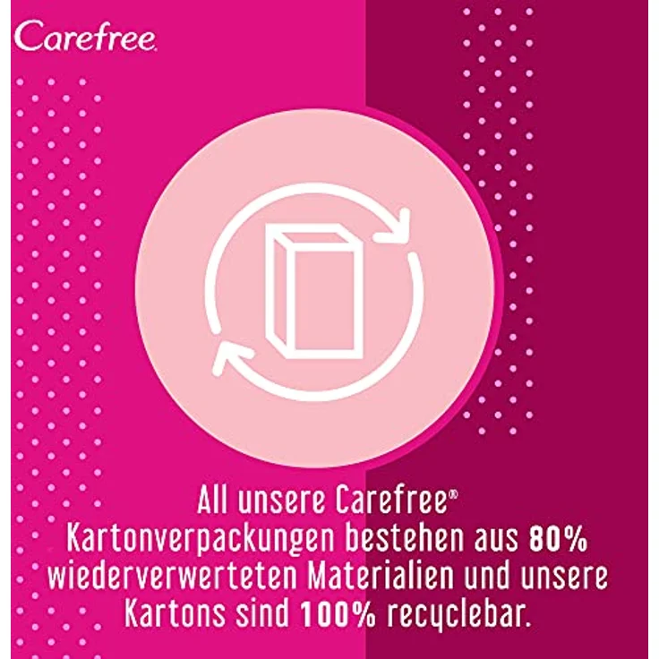 Carefree Slipeinlagen Plus Long Damenbinden 40 Stück – Bild 3