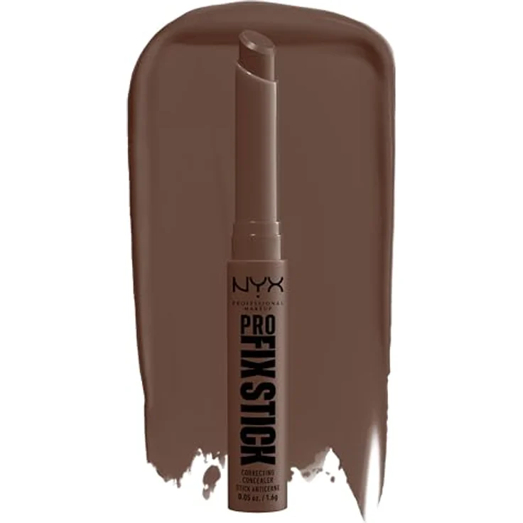 NYX Professional Makeup Pro Fix Stick Concealer 1,6 g, Farbton 17 - Deep Walnut, für makellosen Teint – Bild 1