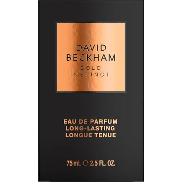 David Beckham Bold Instinct Eau de Parfum für Herren, holziger Duft, mattschwarze Flasche, 75 ml – Bild 3