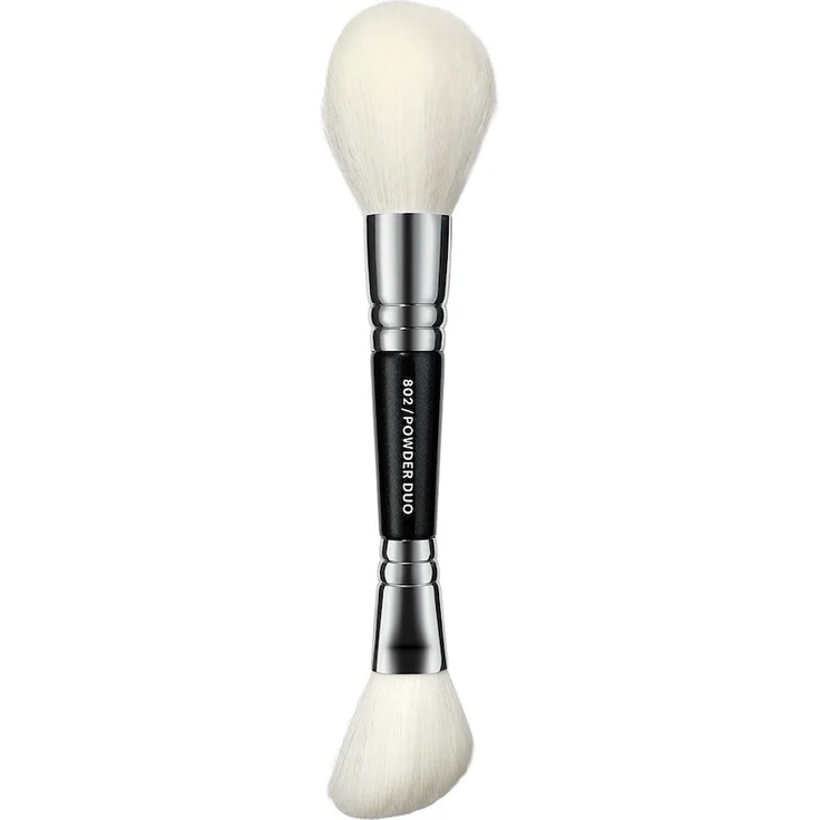 ZOEVA Powder Duo Brush, Puderpinsel für präzises Auftragen und verblenden, 1 Stück