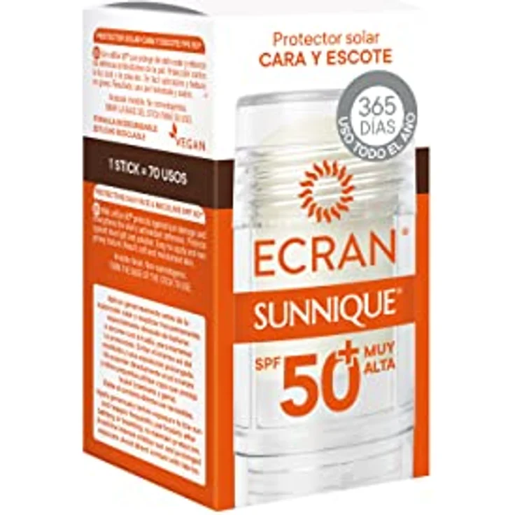 Ecran SUNNIQUE Face and Neckline LSF50+ Stick 30ml - Hochwertige Qualität, Einfache Bedienung, Langlebigkeit – Bild 5
