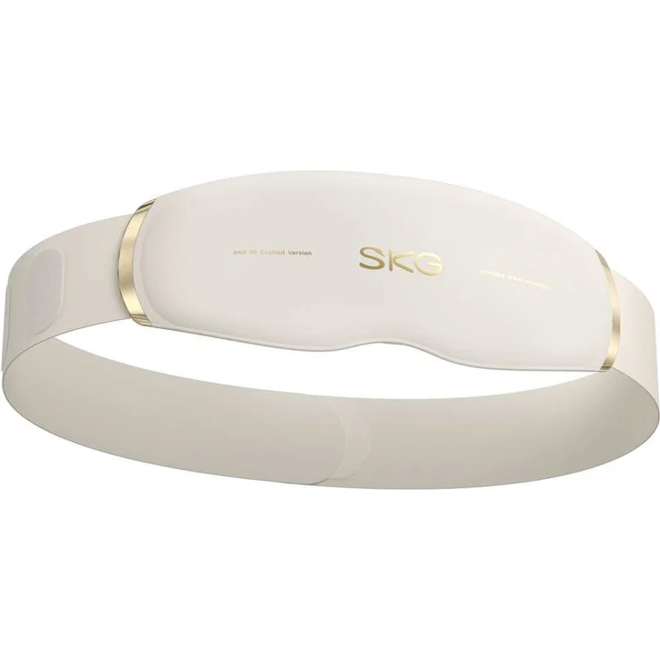 SKG GS500-W Massagegerät mit EMS und Vibrationsmassage zur Taillenentspannung, Weiß