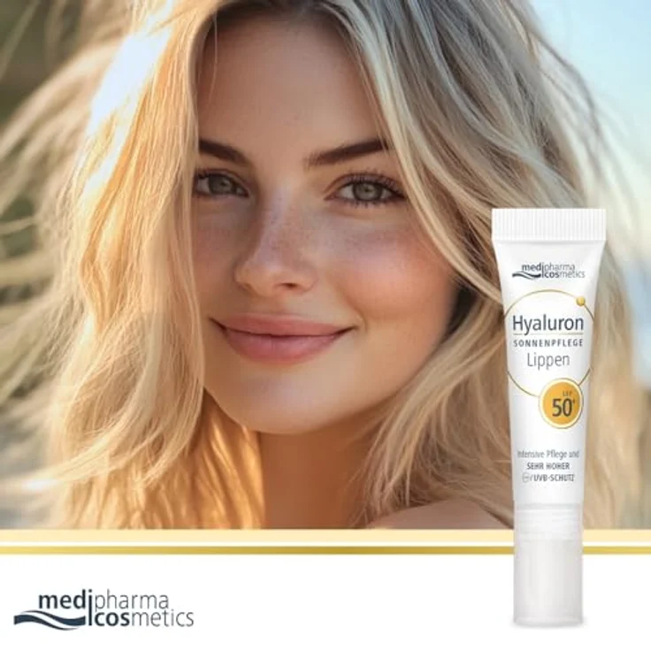 Dr. Theiss HYALURON SONNENPFLEGE Lippenbalsam LSF 50+, 7 ml – Bild 2