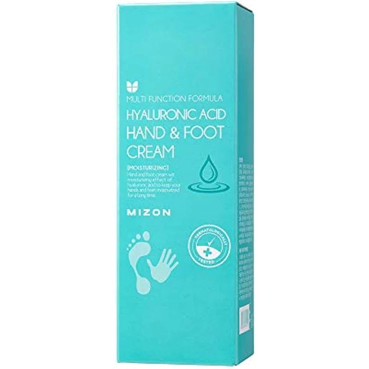 Mizon Multi Function Formula Hyaluronic Acid, feuchtigkeitsspendende Hand- und Fußcreme, 100 ml – Bild 2