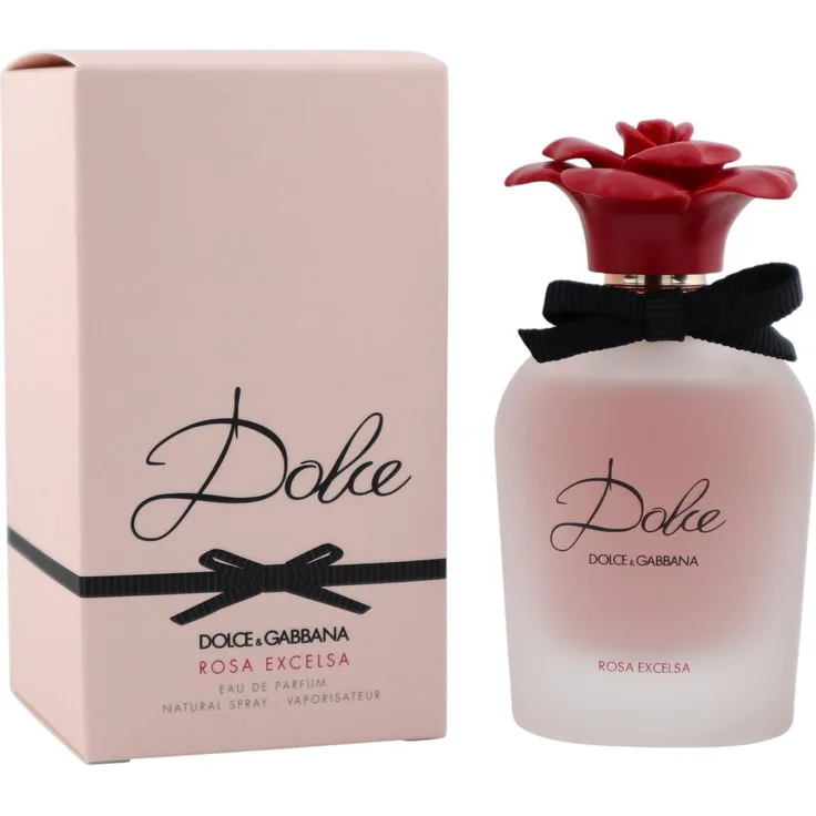 Dolce & Gabbana Rosa Excelsa Eau de Parfum Spray, 50 ml, blumig-frische Duftkomposition mit türkischer Rose und exotischer Papayablüte
