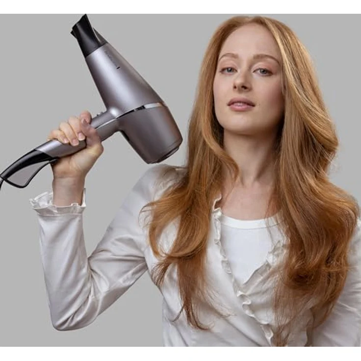 Remington AC9800 PROluxe You Haartrockner, 2400W, Kaltstufe, inkl. 3 Aufsätze Diffusor, grau – Bild 7