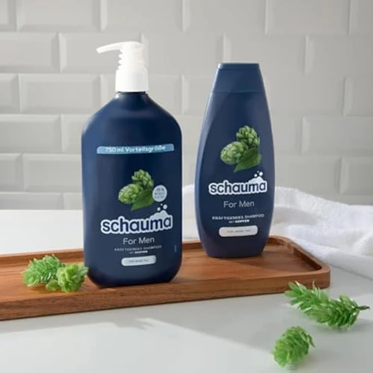 Schwarzkopf Schauma Shampoo For Men, 400 ml mit Passionsfrucht – Bild 4