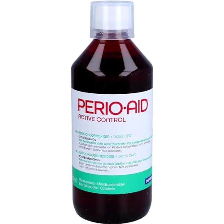 Dentaid Perio Aid Active Control Mundspülung 500 ml – Bild 6