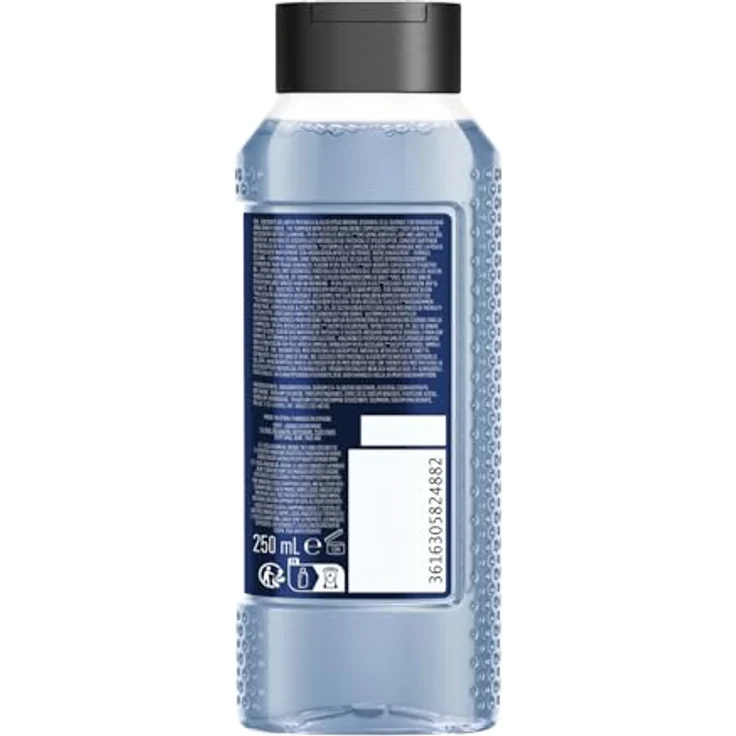 adidas UEFA Champions League Goal Edition Duschgel, 250ml mit langanhaltend frischem, grünem Fougère Duft und natürlichen ätherischen Ölen für Männer – Bild 2
