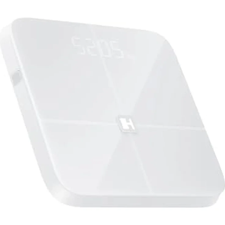 HAMMER Körperanalysewaage Body Screen TX, weiß, 8 Sensoren, 43 Gesundheitsdaten, Analyse der Körperzusammensetzung, Bluetooth, App kompatibel – Bild 4