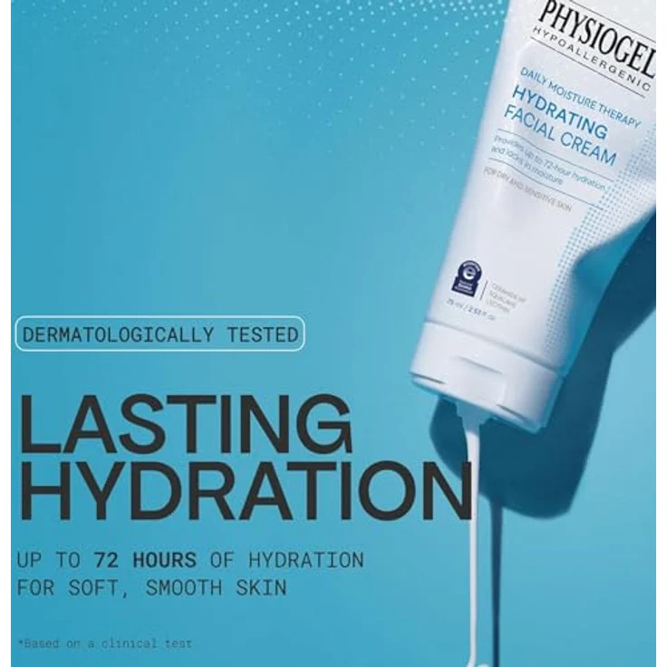 Physiogel Daily Moisture Therapy Creme, 75 Ml, Weiß – Bild 2