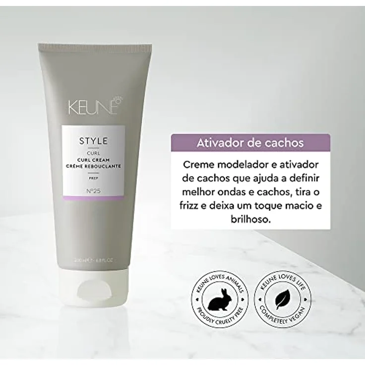Keune Style Curl Curl Cream N°25 Locken Creme Hold 2 200 ml – Bild 3