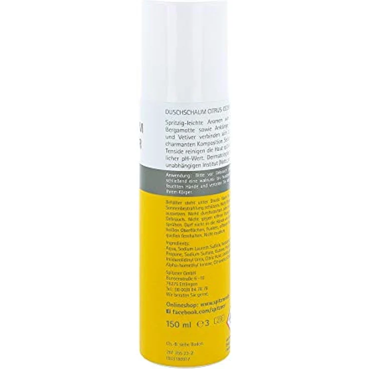 SPITZNER Duschschaum Citrus-Ceder 150 ml – Bild 4