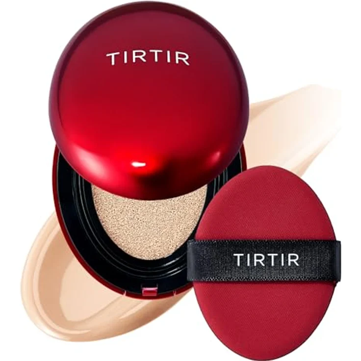 TIRTIR TIRTIR 21C Cool Ivory, 18 g - Koreanische Make-up-Basis mit satiniertem Glanz – Bild 1