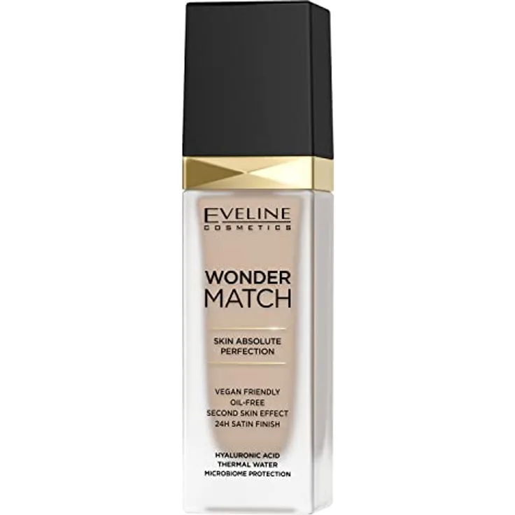 Eveline Cosmetics Wonder Match Luxuriöse Gesichtsgrundierung, 30 ml, 12 Light Natural