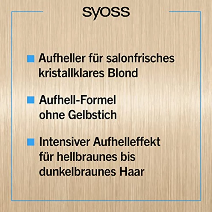 Syoss Blond Stufe 3 13 5 Platin Aufheller 3 x 157 ml – Bild 4