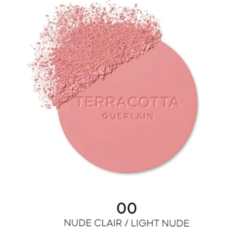 GUERLAIN Terracotta Blush Rouge, 5 g für strahlende Haut, Farbton 00 Light Nude – Bild 4