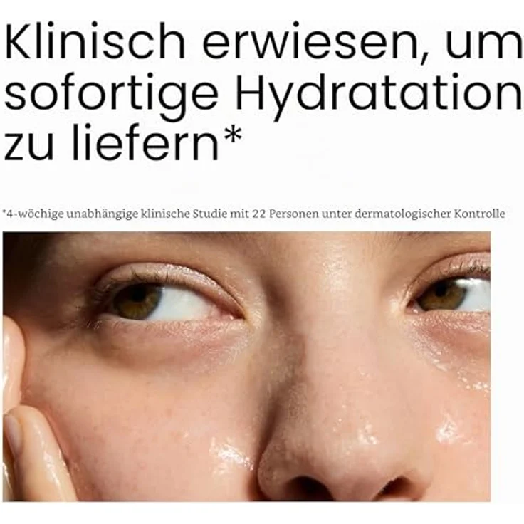 The INKEY List 2% Hyaluronsäure Hydrating Serum, Supersize 100 ml für Plumpung und Glättung der Haut, alle Hauttypen – Bild 3
