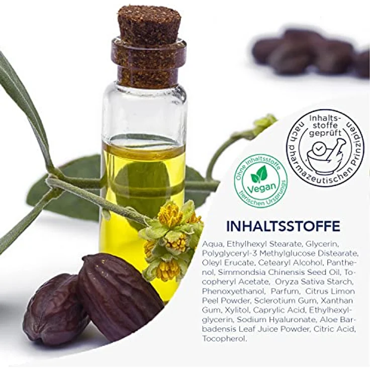 frei öl BODYCONCEPT BodyLotion HYDRATE, tiefenwirksame & langanhaltende Feuchtigkeit, schützt die Haut vor dem Austrocknen, Hautpflege, Hyaluron, vegan, 250 ml – Bild 3