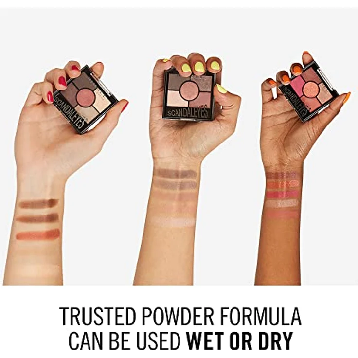 Rimmel London Augenschatten-Palette Glam'Eyes HD Lidschattenpalette Multireflektierend, Shimmernd, Warm (Braun) 4g – Bild 4