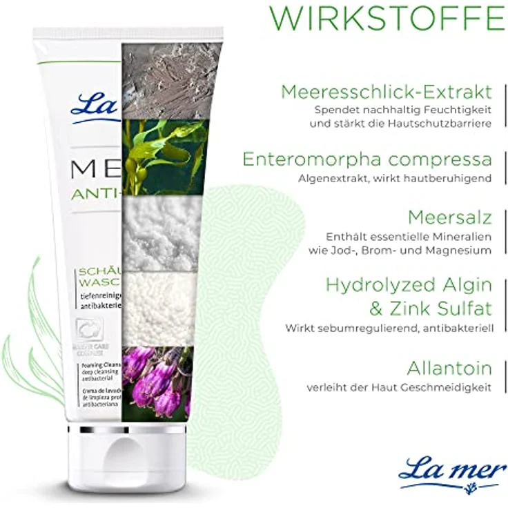 La mer MED+ Anti-Spot Schäumende Waschcreme ohne Parfum 50 ml, für Damen und Herren empfohlen – Bild 2